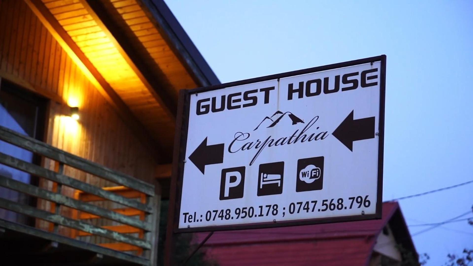 Guest House Carpathia Vişeu de Sus المظهر الخارجي الصورة